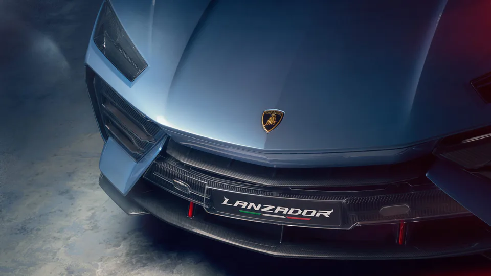 Lamborghini Lanzador dettaglio anteriore