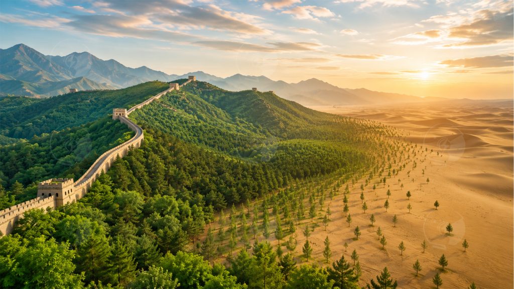 La Cina ha iniziato un progetto di riforestazione e sta cambiando il paesaggio | Elettronauti.it