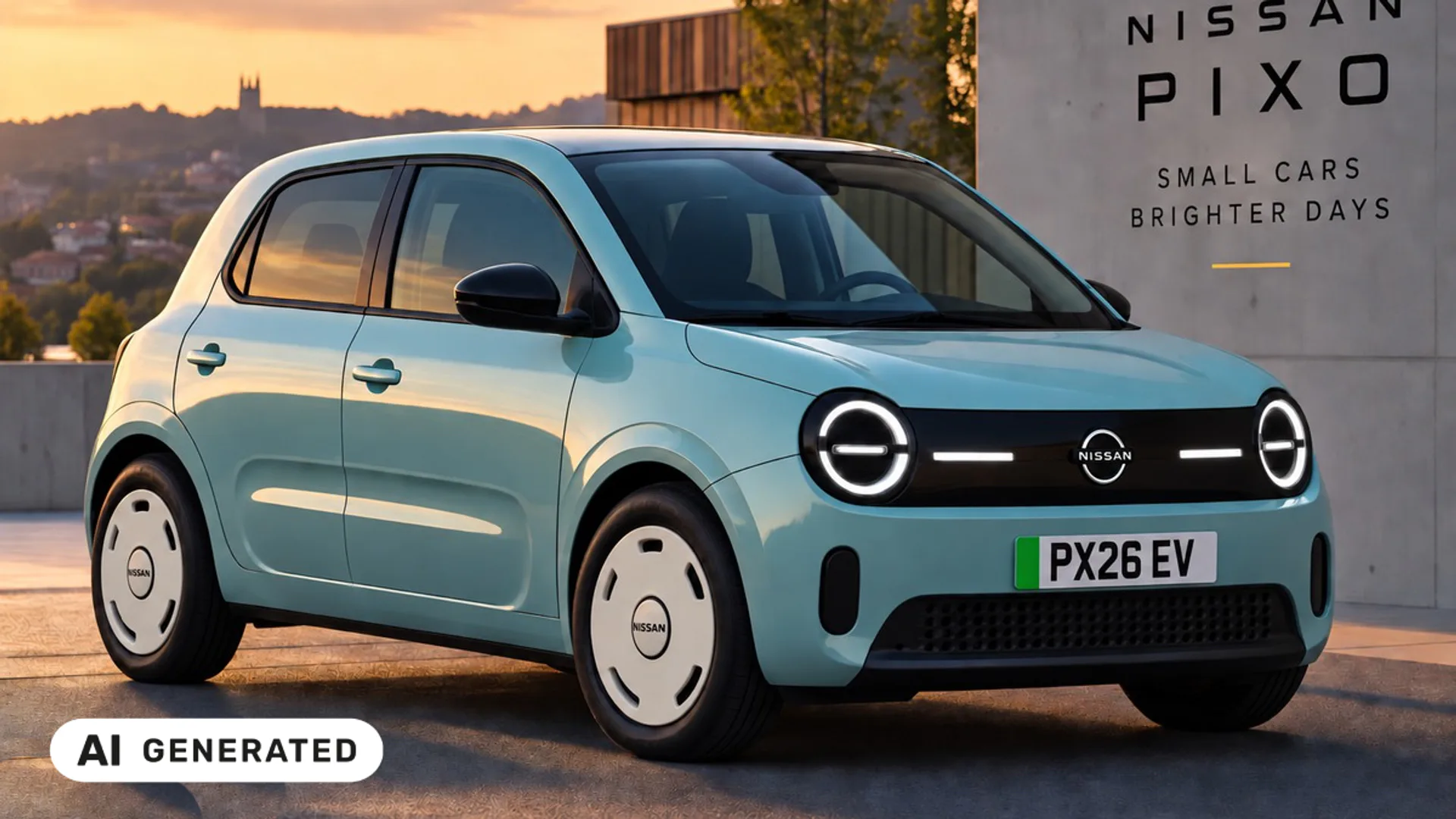 Nissan Pixo EV: prezzo, autonomia e debutto 2027