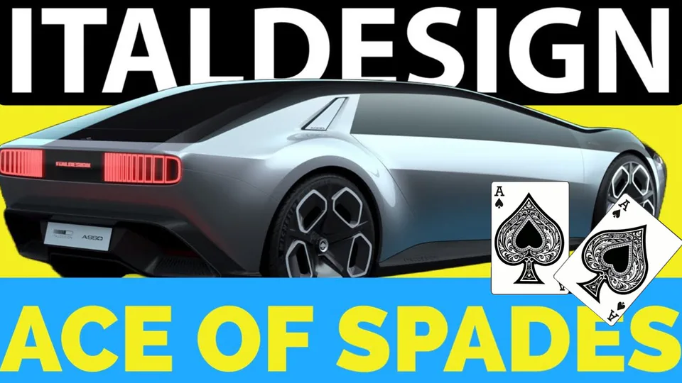Asso di Picche In Movimento la coupé elettrica di Italdesign