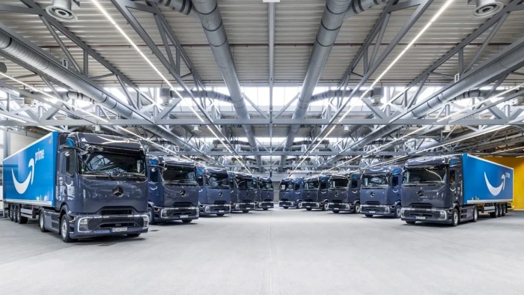 Amazon: 50 eActros Mercedes elettrici in Germania | Elettronauti.it