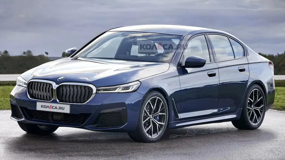 BMW i5 Render Anteriore