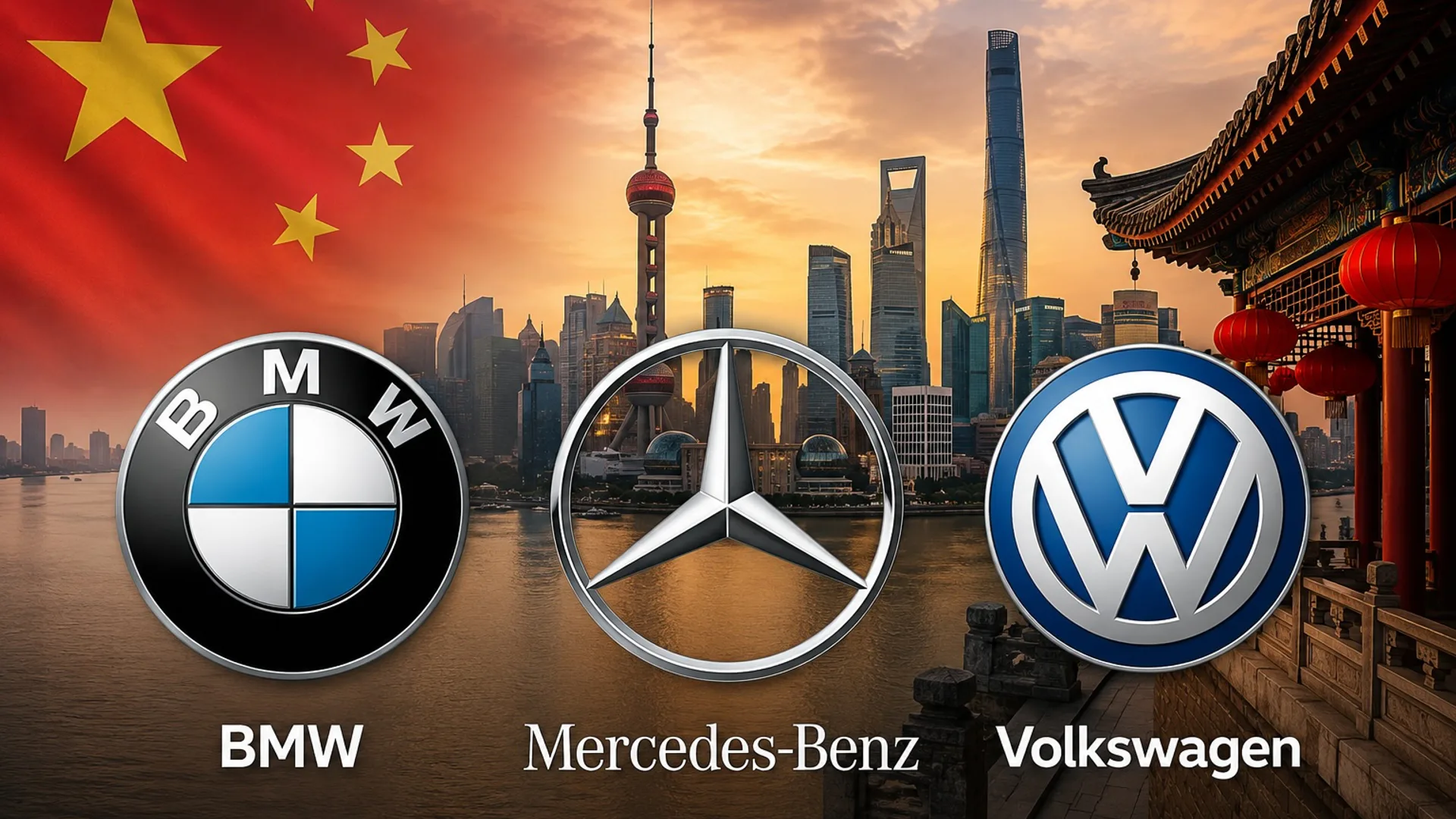 BMW, Mercedes e Volkswagen