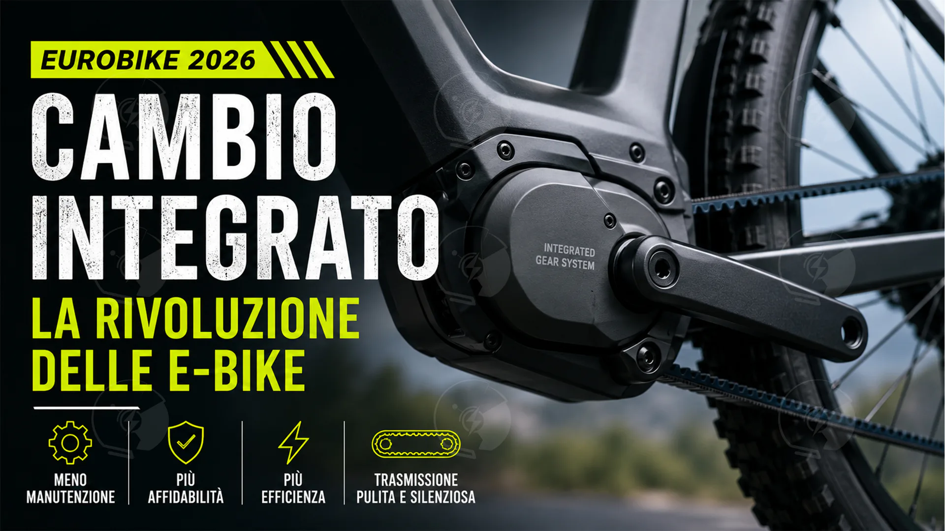 Cambio integrato, la rivoluzione delle e-bike parte da Eurobike 2026