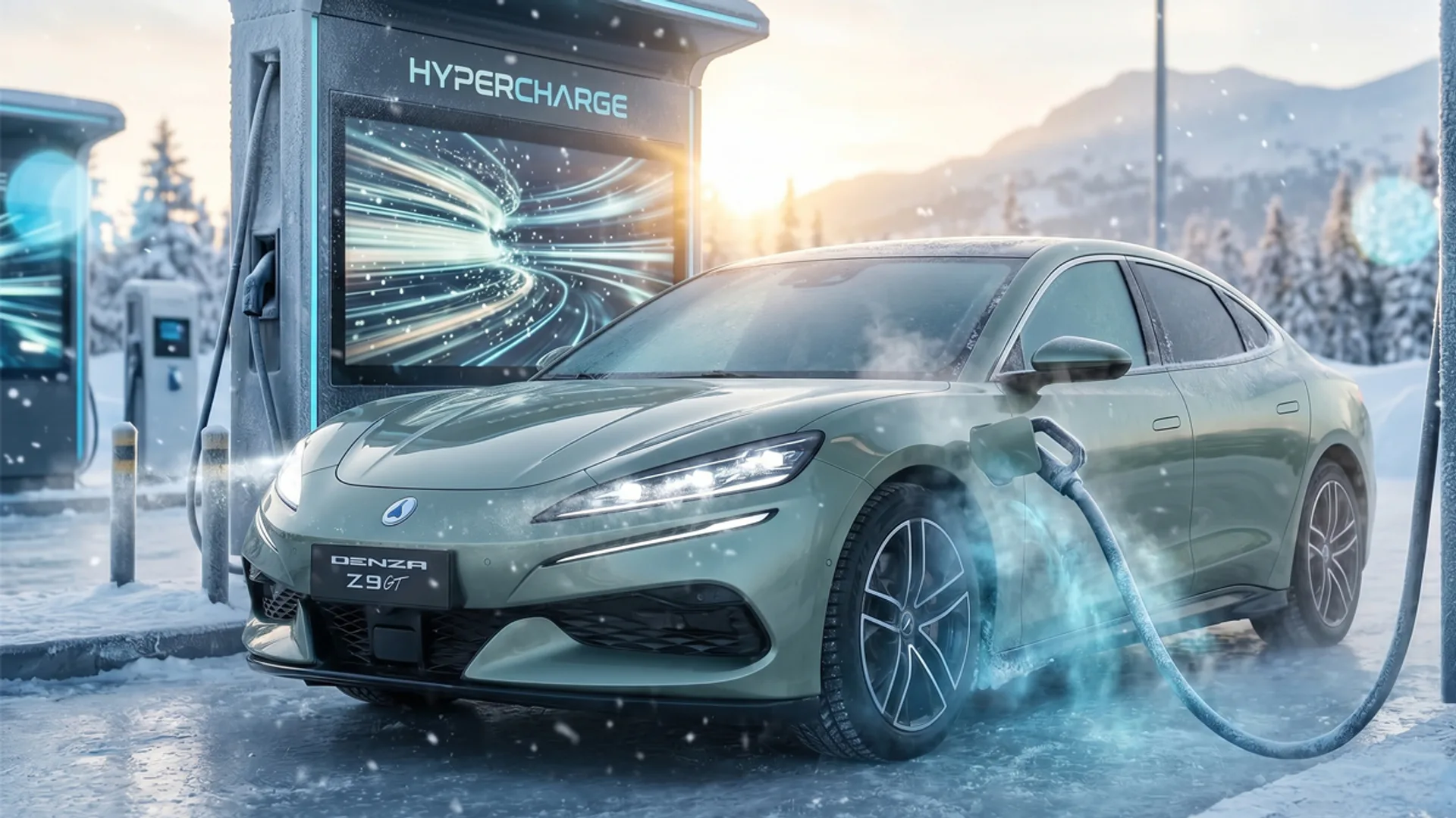 BYD Denza Z9GT sorprende tutti, ricarica fino al 97% in 12 minuti anche a -30°C