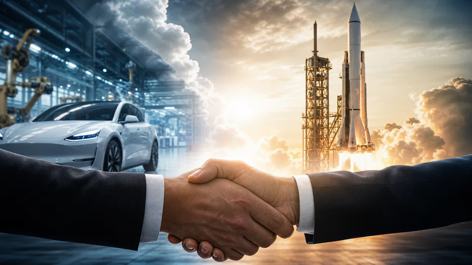 Elettronauti - Tesla e SpaceX al centro dell’esame formale di una possibile fusione societaria