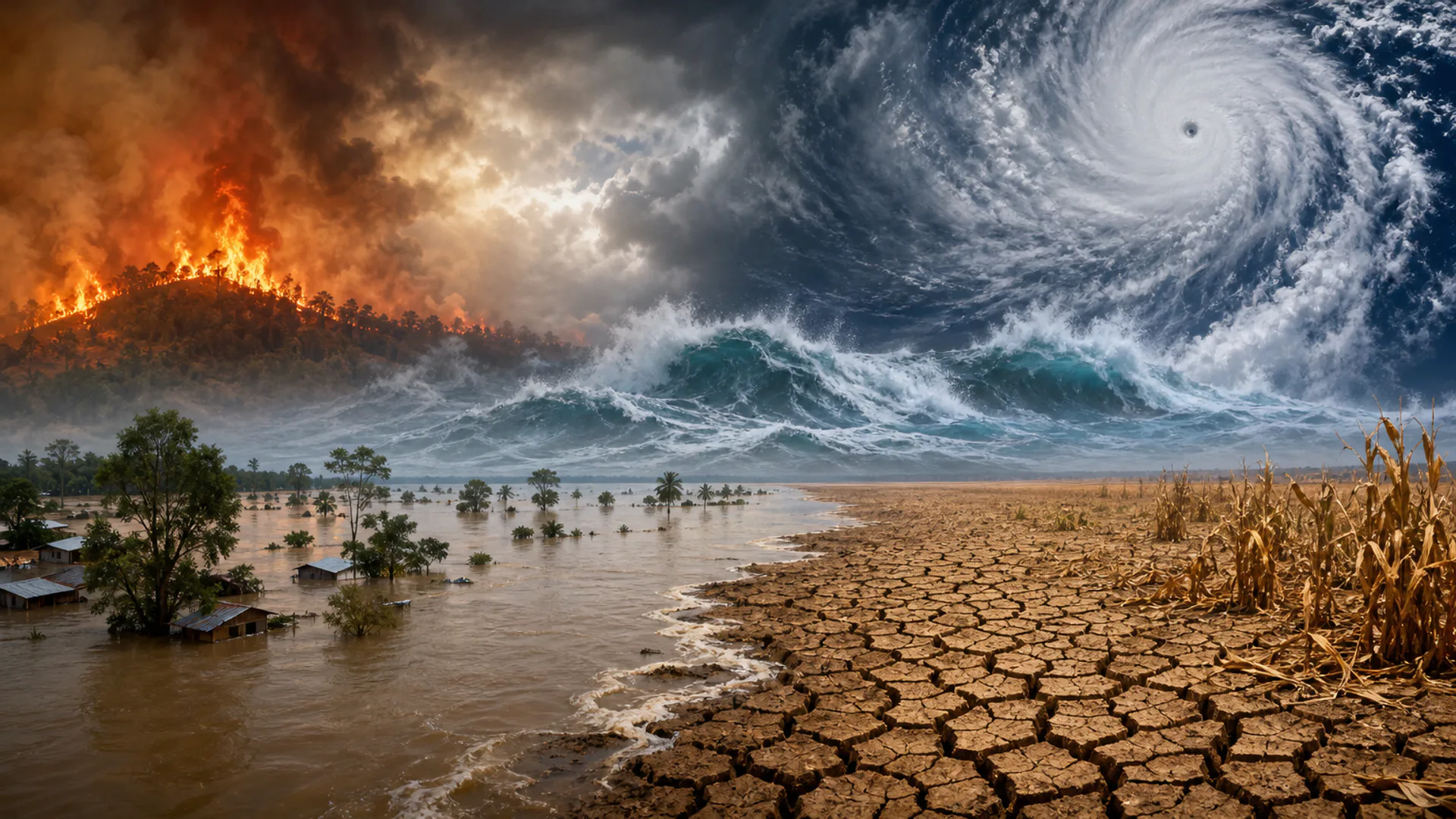 Il super El Niño nel Pacifico e i possibili eventi climatici estremi previsti fino al 2027