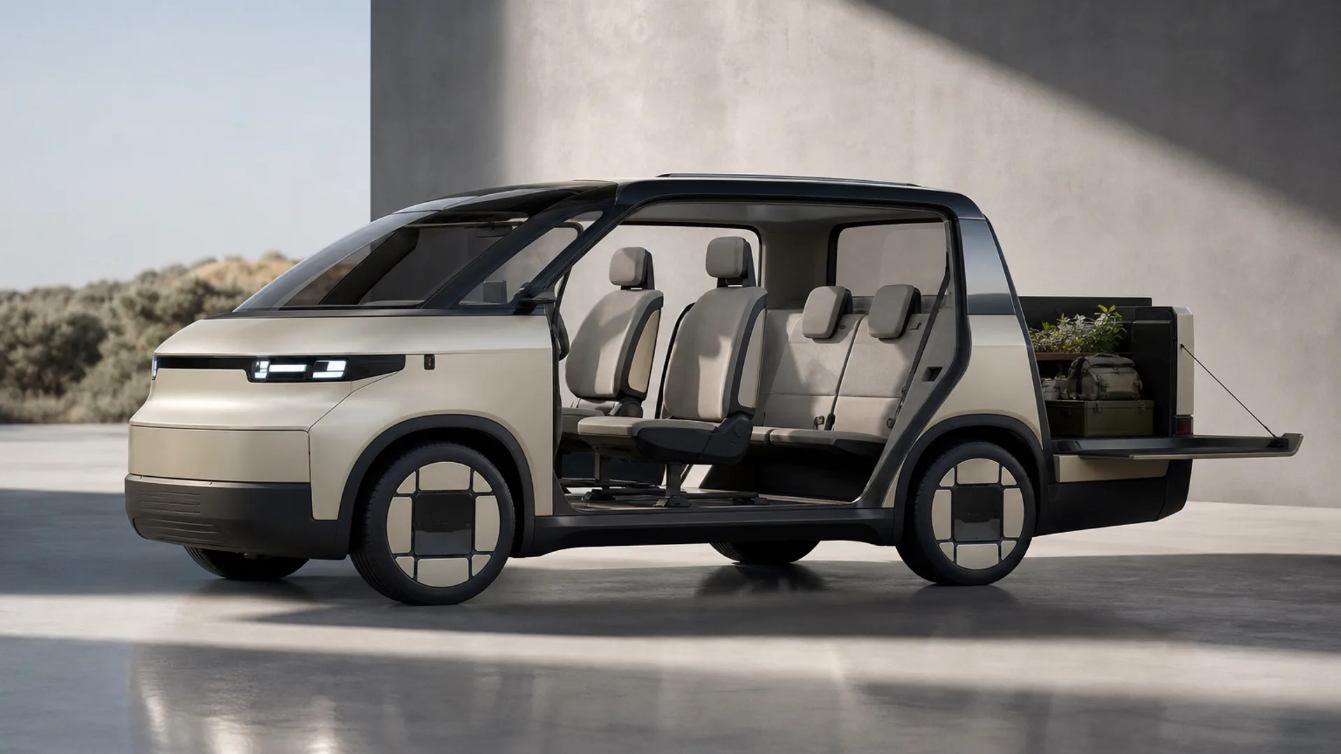 Il concept Fiat Multiplay dedicato allo spazio riconfigurabile e atteso al Salone di Parigi 2026