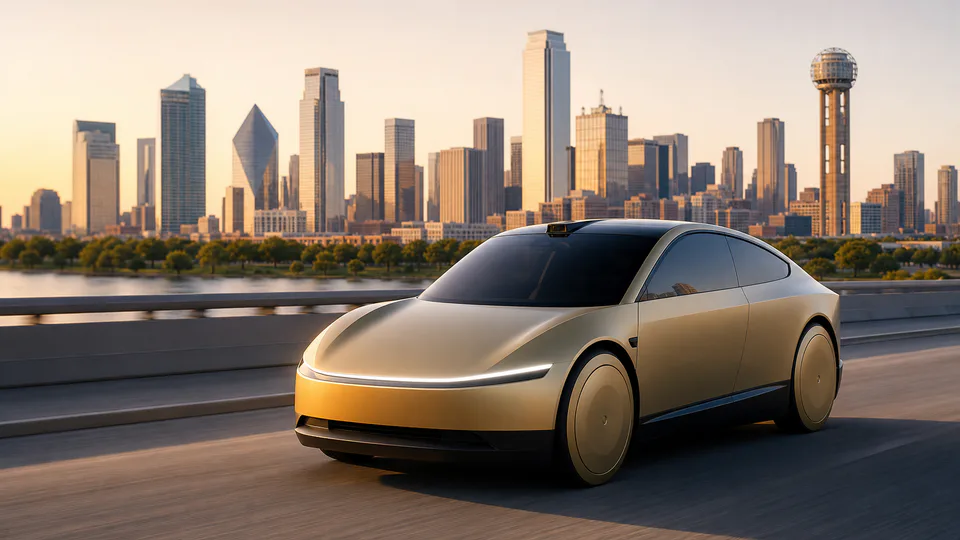 Tesla Cybercab e ampliamento del servizio Robotaxi da Austin verso Dallas