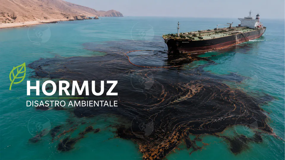 Hormuz, il disastro ambientale del petrolio arriva sulle coste dell’Oman