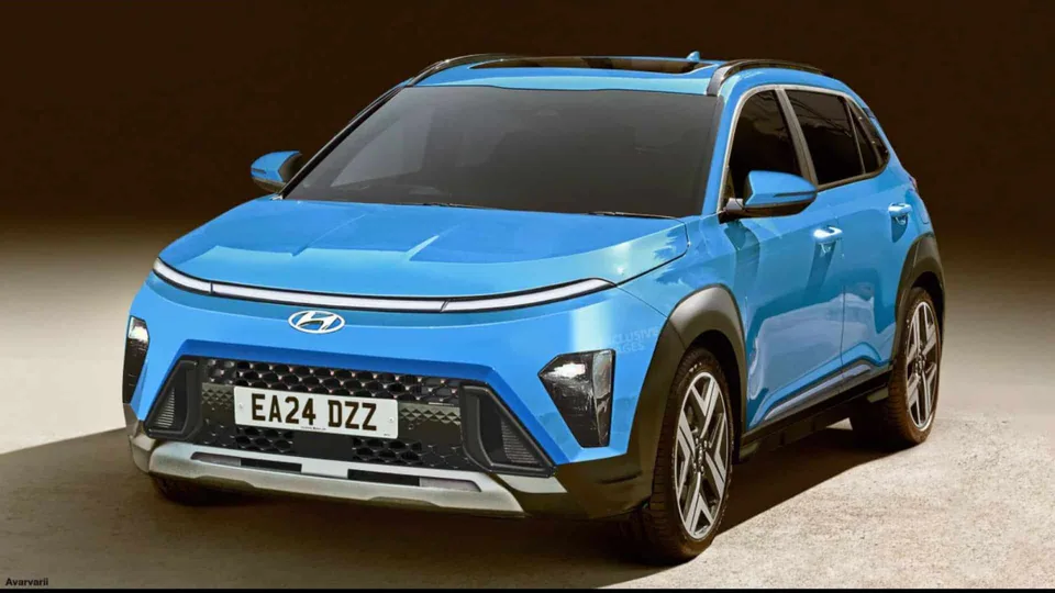 Hyundai Kona SX2 Anteriore Render