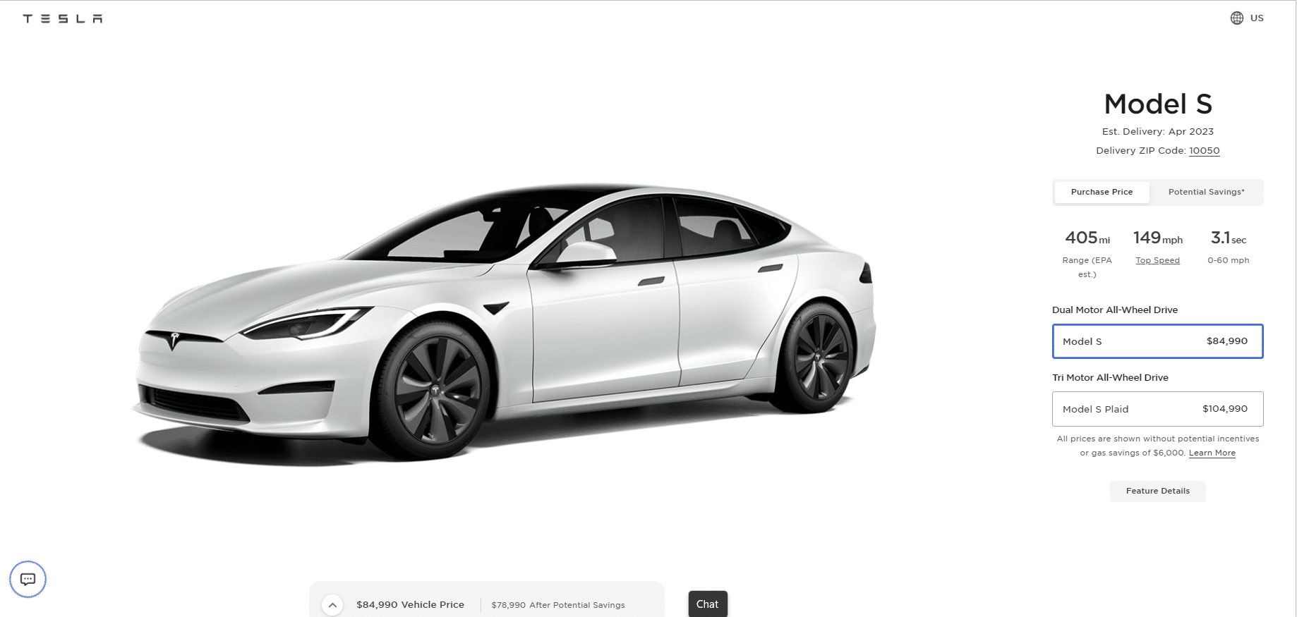 Tesla Model S nuovi prezzi in USA | Elettronauti.it