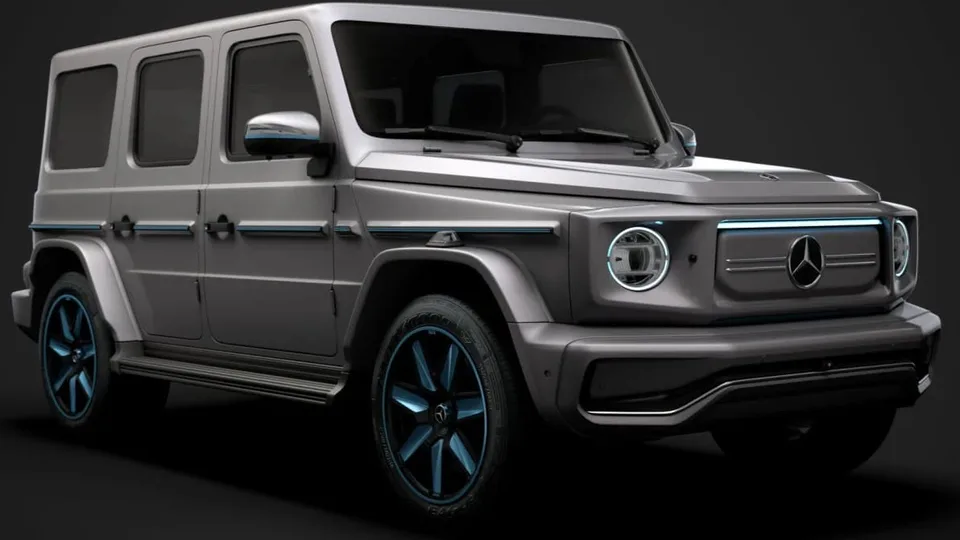 Mercedes EQG Render Anteriore