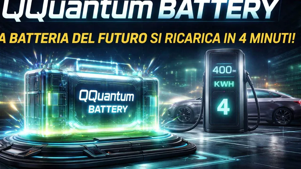 QQuantum Battery: la batteria del futuro che si ricarica in 4 minuti