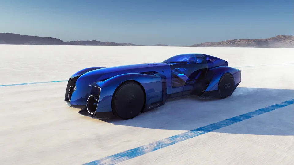 Renault con la "Filante" - punta a battere il record di autonomia