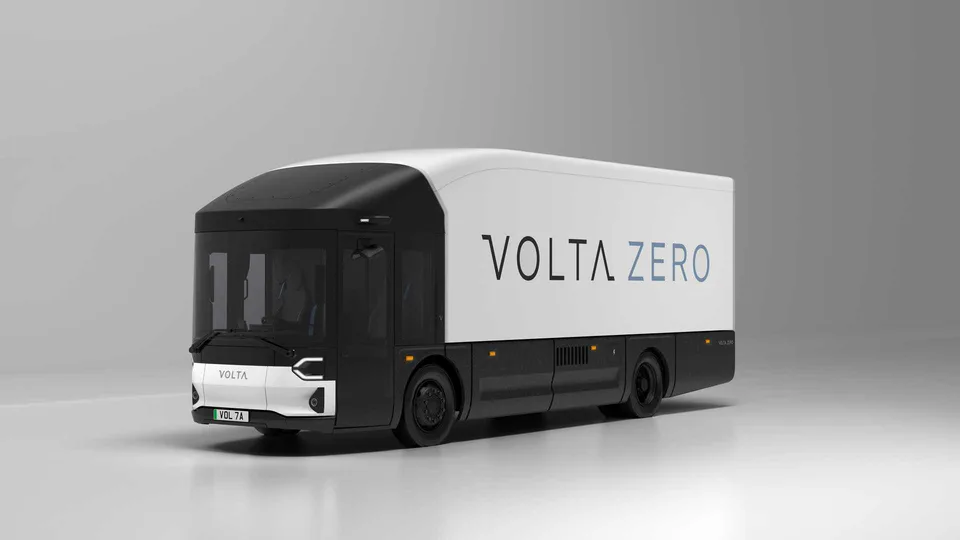Volta Zero Camion Elettrico Anteriore