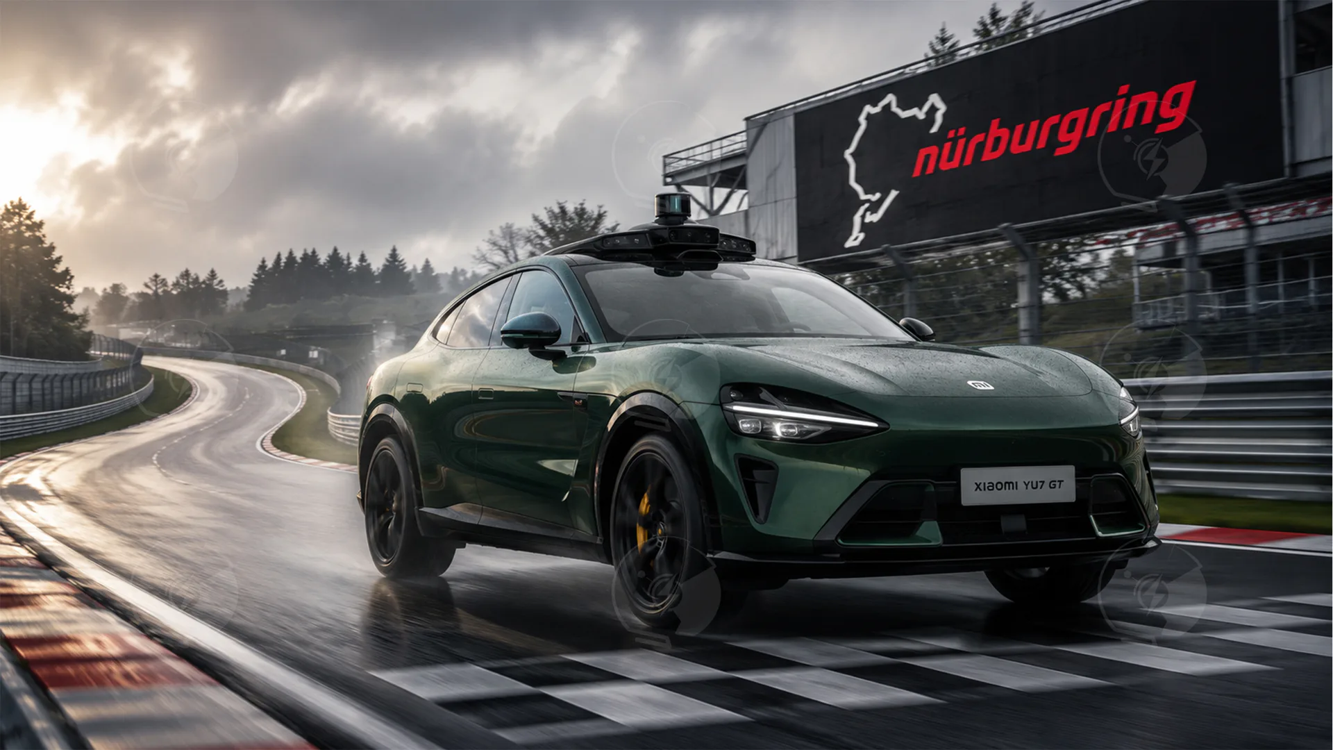 Xiaomi YU7 GT compie il primo giro senza pilota al Nürburgring